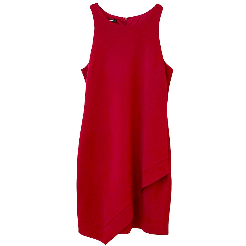 Alfani asymmetric hem sheath dress